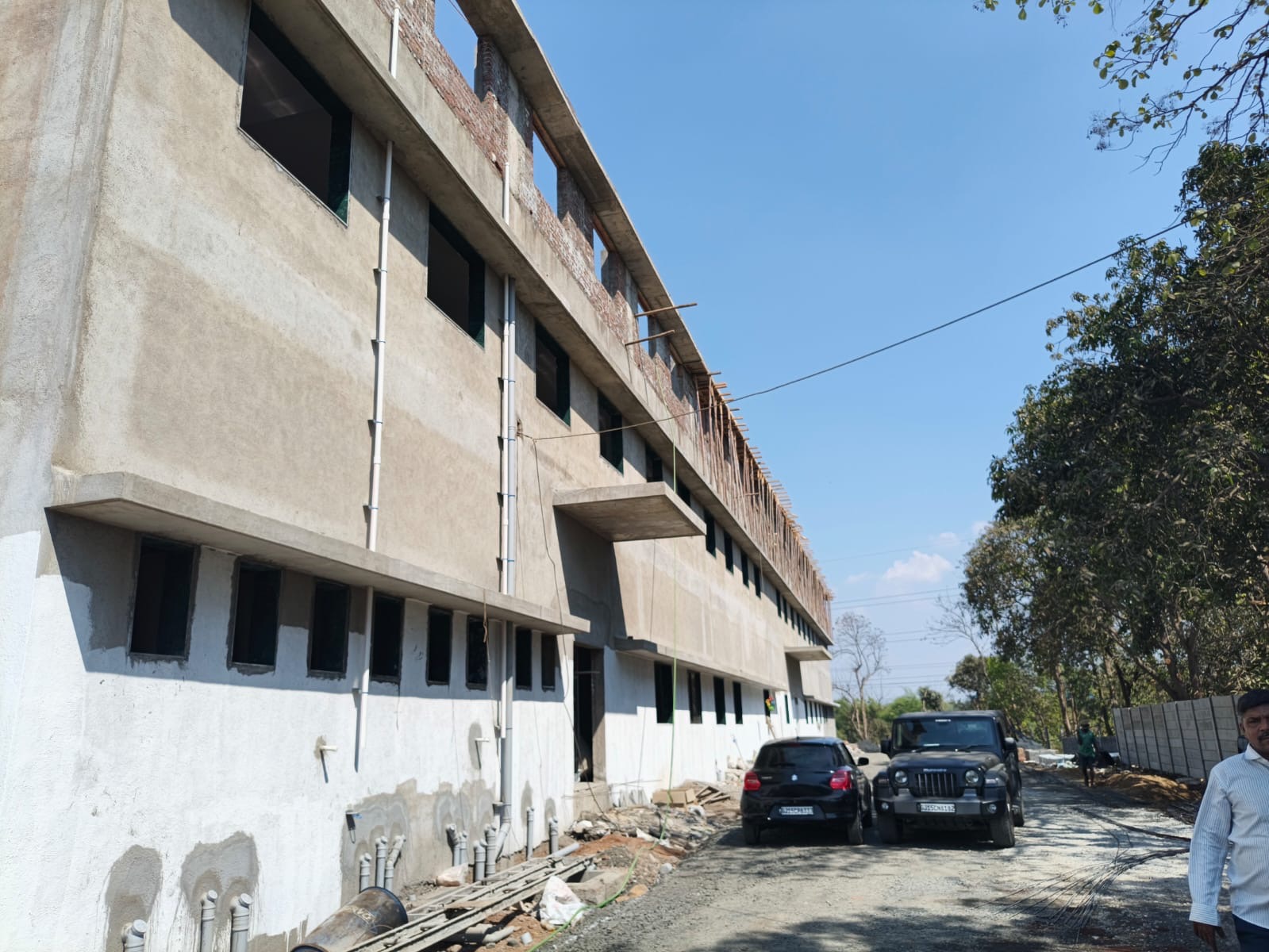 Completed exterior